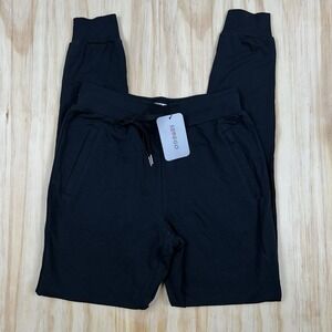 Sevego Inseam 32" Joggers Men Small Black Lightweight Sweatpants Athletic Gym